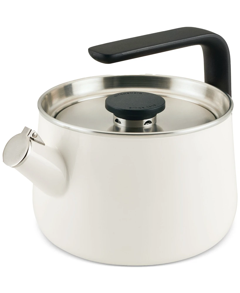 KitchenAid Enamel-on-Steel Induction Teakettle, 2 Quart