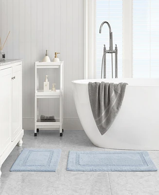 Nautica Peniston Solid Cotton Tufted 2-Pc. Bath Rug Set