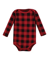 Hudson Baby Baby Boys Hudson Long-Sleeve Cotton Bodysuit Collection 7-Piece Set