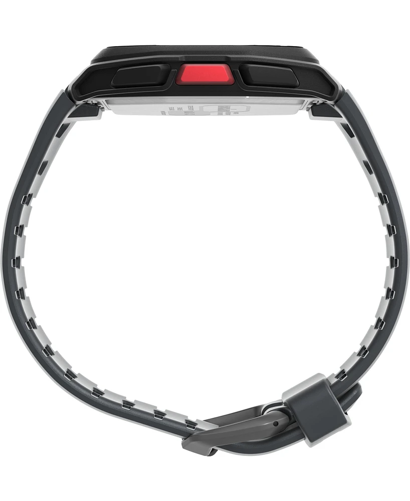 Timex Unisex Ironman T300 Digital Black Silicone Strap 42mm Watch