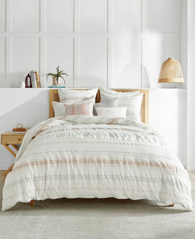 Levtex Pickford Tribal Stripe 3-Pc. Comforter Set, King/California King