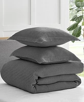 Levtex Mills Waffle Textured 2-Pc. Duvet Cover Set, Twin/Twin Xl
