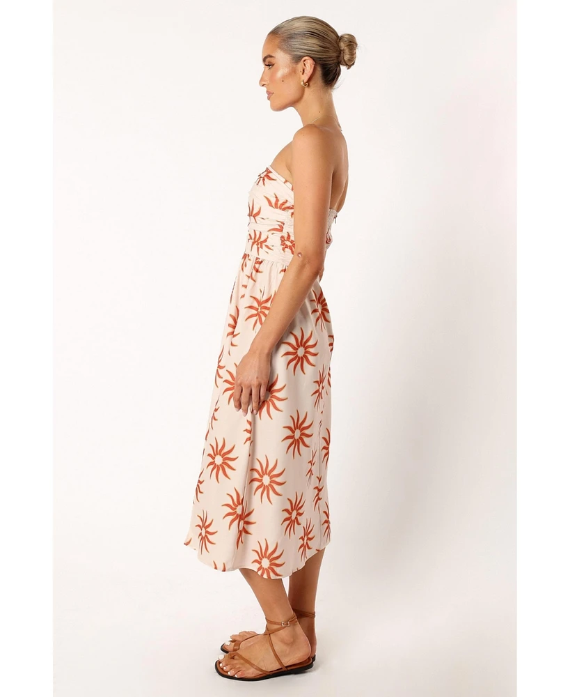 Ryder Strapless Midi Women's Dress