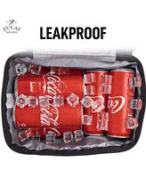 Insulated 2-Compartment Lunch Box Bag With Strap