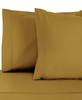 Superior Rayon From Bamboo 300 Thread Count Solid Silky Soft Pillowcase Set, Standard