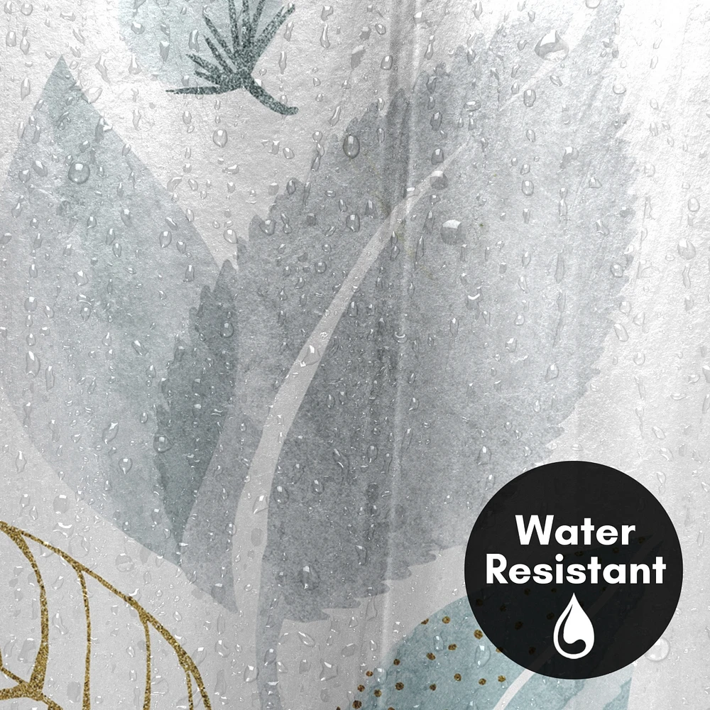 71x74 Botanical Shower Curtain - Forest Friends by Modern Tropical
