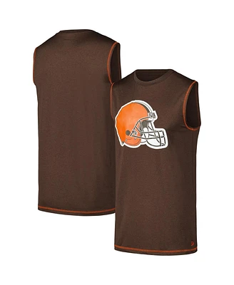 New Era Men's Brown Cleveland Browns Tank Top