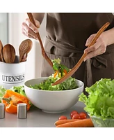 Piece Natural Teak Wooden Utensils for Cooking