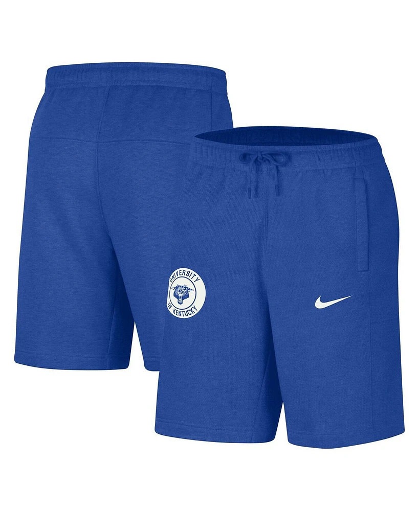 Nike Men's Royal Kentucky Wildcats Logo Shorts