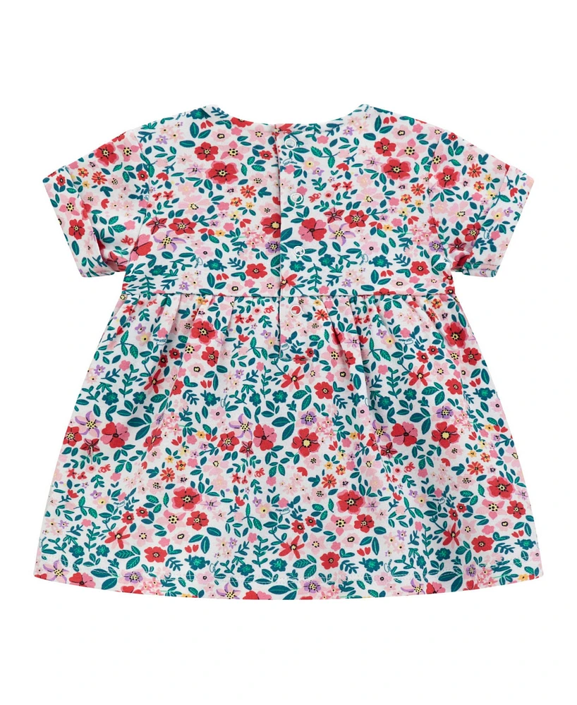 Guess Baby Girl Short Sleeve Printed Dress