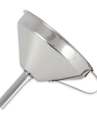 Rsvp International Endurance Stainless Steel 4" x 5" x 4.25" Deluxe Funnel with Removable Filter Set