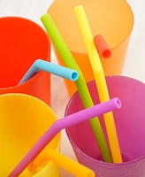 Rsvp International Silicone 6 Piece 6.5" Straw Set