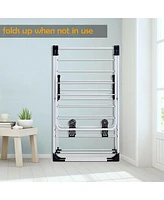 Laundry Clothes Storage Drying Rack Portable Folding Dryer Hanger Heavy Duty