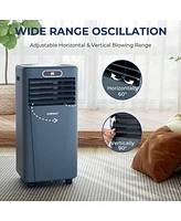 Btu Portable Air Conditioner w/ Remote Control 3-in-1 Cooler Drying