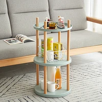 Streamdale Furniture 360 Rotating Bookshelf with Large Storage Space