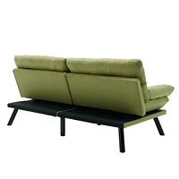 Velvet Sofa, Accent Sofa Loveseat Sofa With Metal Feet
