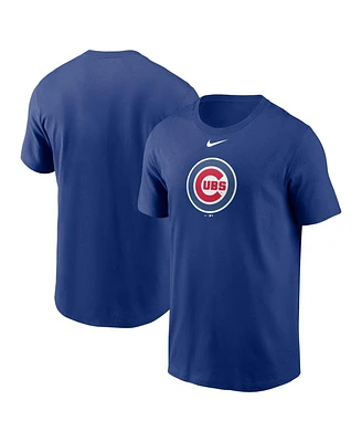 Nike Men's Royal Chicago Cubs Fuse Logo T-Shirt