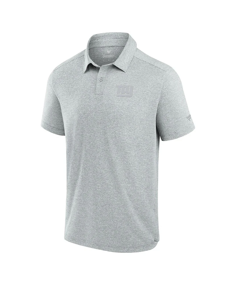 Fanatics Signature Men's New York Giants Front Office Tech Polo Shirt
