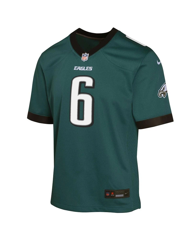 Nike Big Boys and Girls DeVonta Smith Philadelphia Eagles Game Jersey