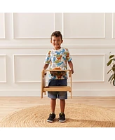 ECR4Kids Kids Sit or Step Stool, Natural