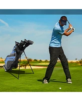 Slickblue Golf Stand Bag Lightweight and Portable Cart with Shoulder Strap