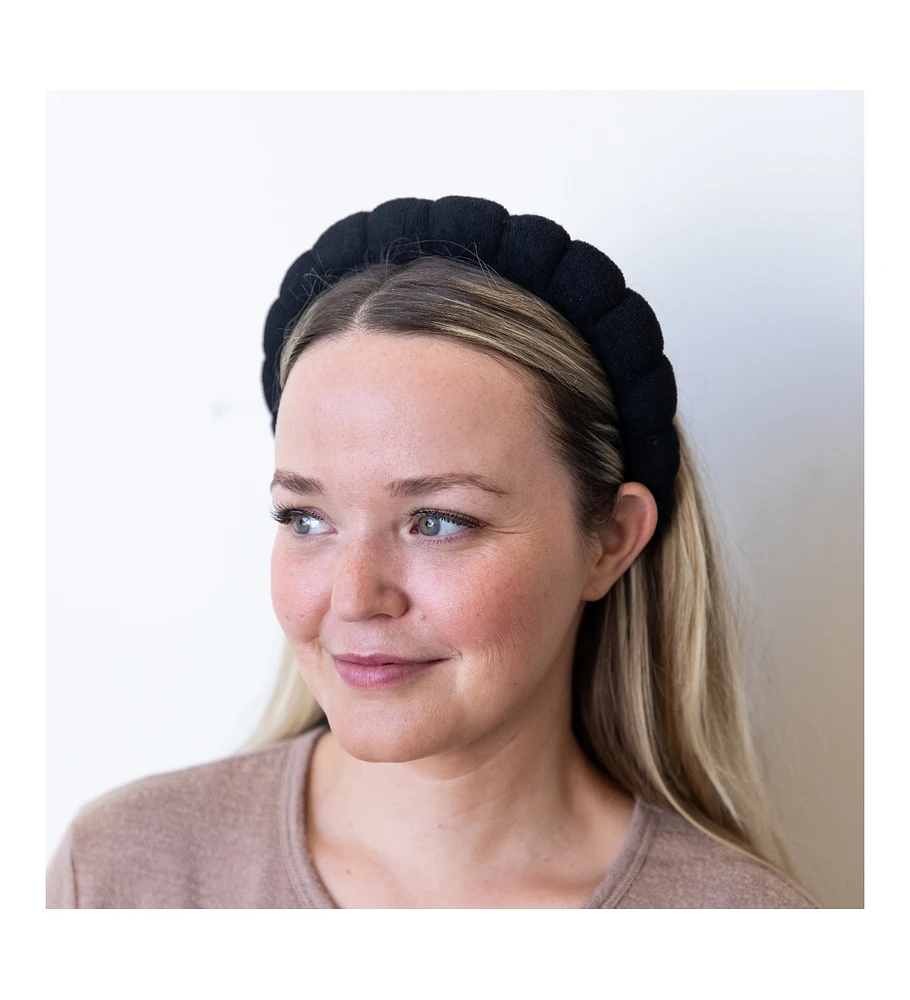 The Croissant Headband - Black