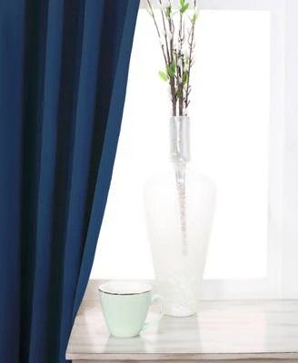 Superior Solid Classic Modern Wrinkle Resistant Room Darkening Piece Curtain Set
