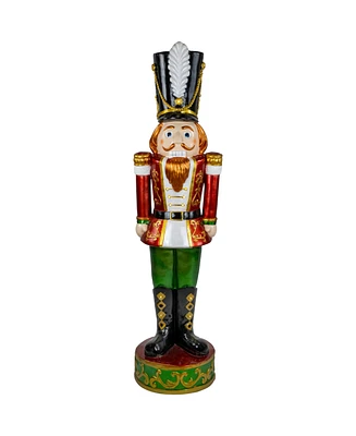 Northlight Red and Green Standing Christmas Nutcracker Soldier 5 ft