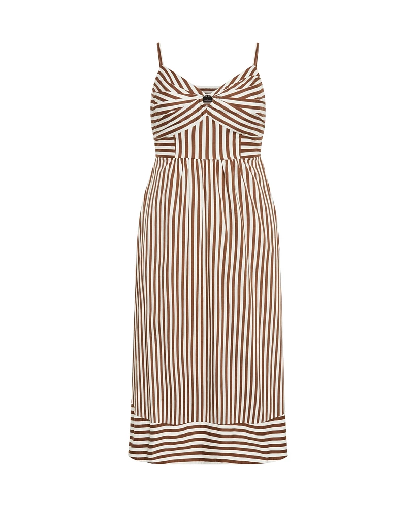City Chic Plus Stripe Zaya Dress