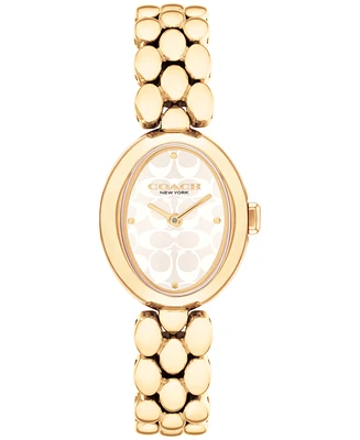 Coach Women's Gold Sammy Stainless Steel Watch 22.5mm