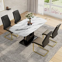 Ultra-Modern Dining Table for 6-8