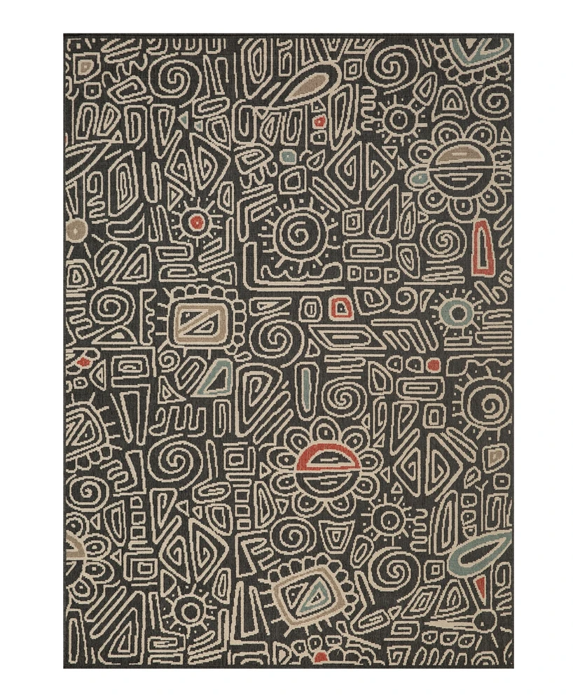 Lr Home Trixie 8'x9'9" Outdoor Area Rug
