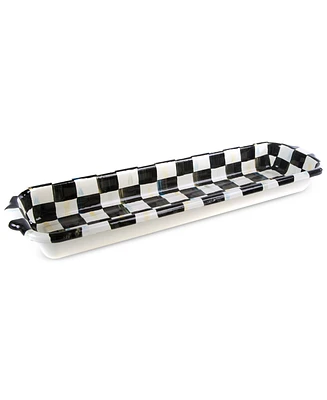 Mackenzie-Childs Courtly Check Baguette Dish