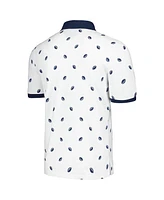 Tommy Hilfiger Men's White New England Patriots Bryce Pique Polo Shirt