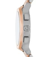 A|X Armani Exchange Men's Sync Quartz Chronograph Two-Tone Stainless Steel Watch 42MM