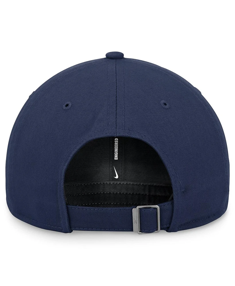 Nike Men's Navy Milwaukee Brewers Club Adjustable Hat