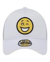 New Era Men's White Auburn Tigers Wink Foam Trucker Adjustable Hat