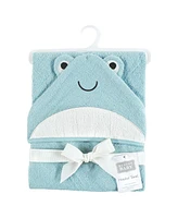 Hudson Baby Unisex Cotton Animal Face Hooded Towel, One