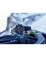 Citizen Eco-Drive Men's Chronograph Promaster Land Black Rubber Strap Watch 44mm