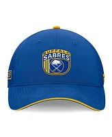 Fanatics Men's Royal Buffalo Sabres 2024 Nhl Draft on Stage Trucker Adjustable Hat
