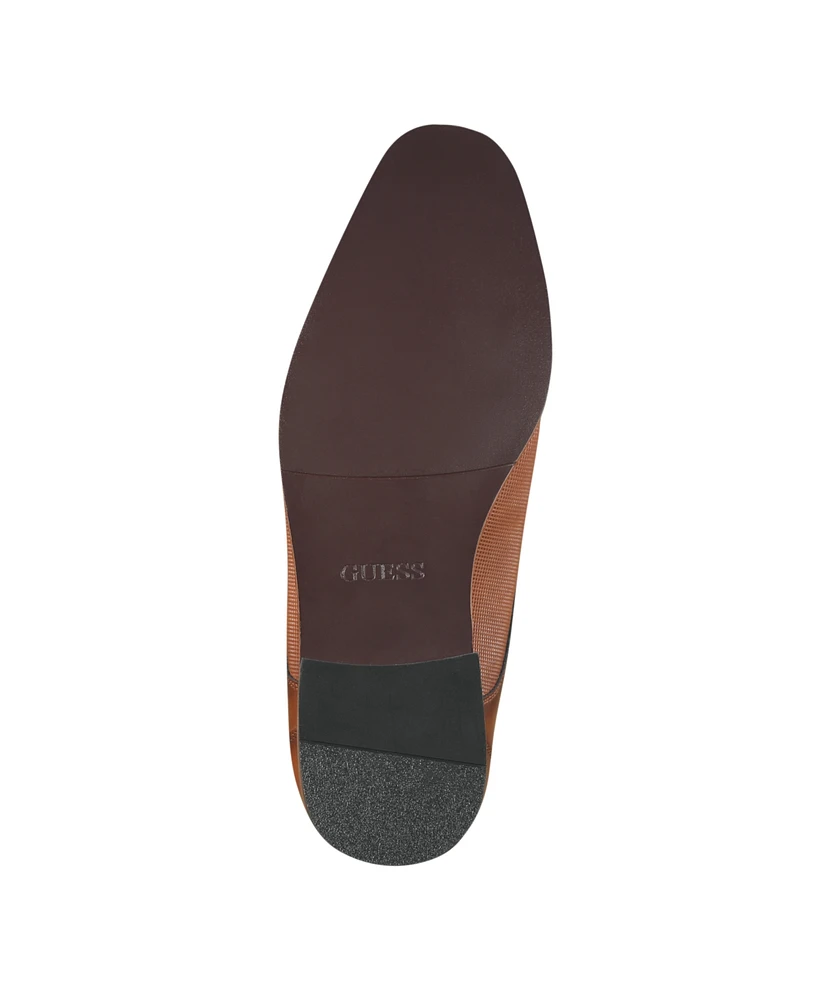 Guess Men's Shelly Cap Toe Lace Up Dress Oxfords