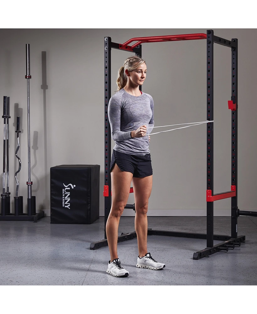 Sunny Health & Fitness Strength Training Resistance Band Combo, 10-75LBs