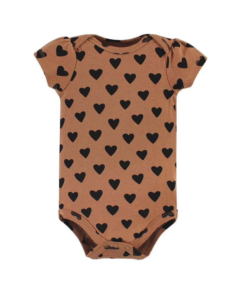 Hudson Baby Girls Cotton Bodysuit