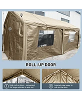 10x20 Portable Carport: Versatile Shelter for Vehicles, Storage, and Outdoor Events
