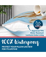 Guardmax King Waterproof Pillow Protector with Zipper (2 Pack)