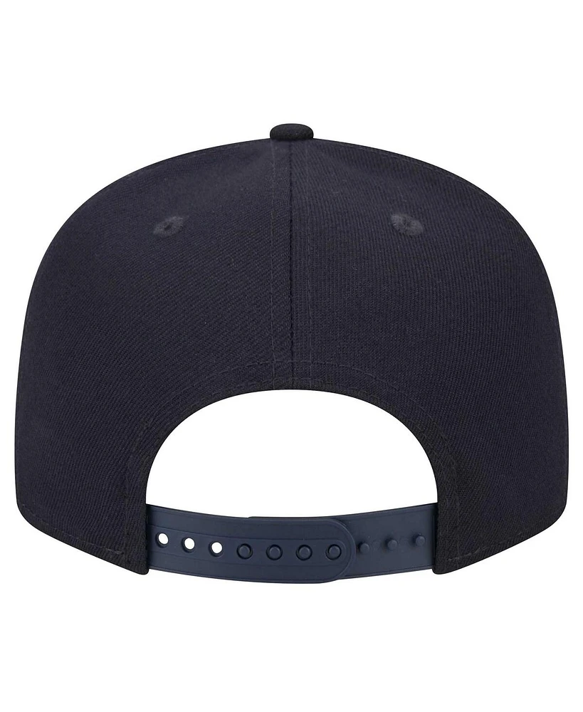 New Era Men's Navy Auburn Tigers Team Script 9FIFTY Snapback Hat