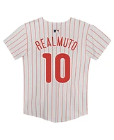 Nike Preschool J.t. Realmuto White Philadelphia Phillies Home Game Jersey