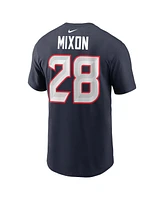 Nike Men's Joe Mixon Navy Houston Texans Player Name Number T-Shirt