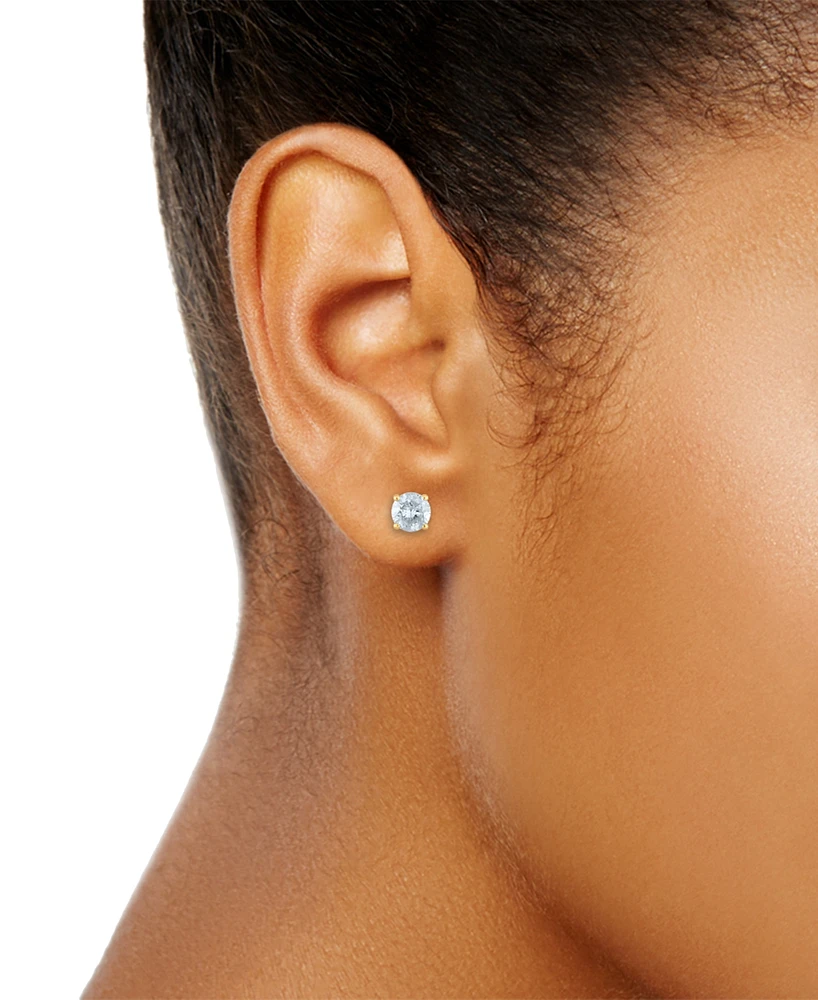 Diamond Four Prong Stud Earrings (3/4 ct. t.w.)