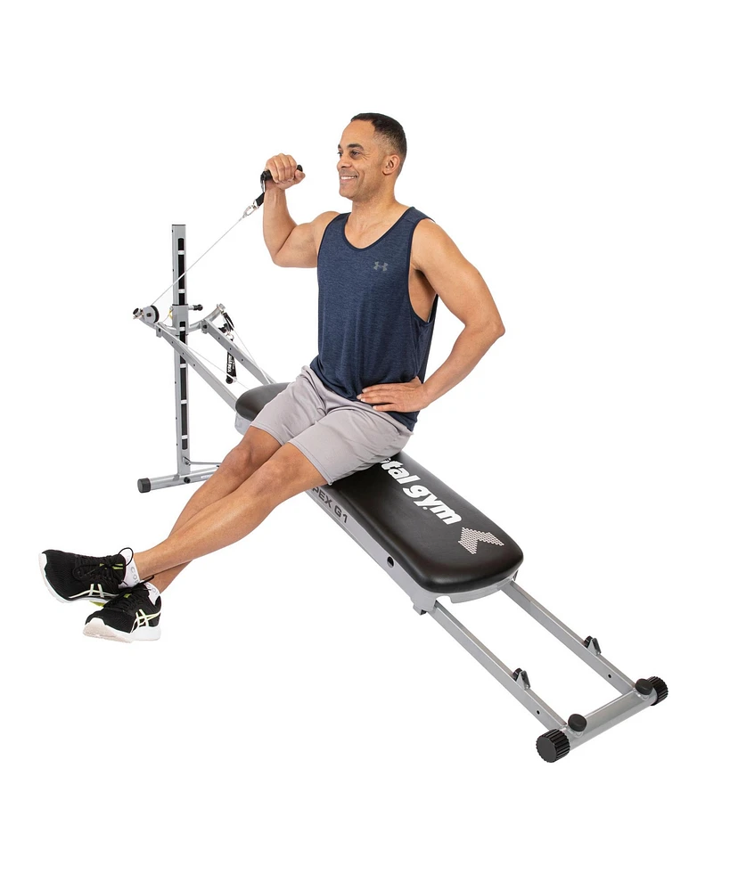 Total Gym Apex G1 Home Fitness Incline Weight Training with 6 Resistance Levels